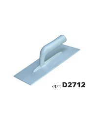 STM DECOR Кельма белая пластиковая прямоугольная D2712