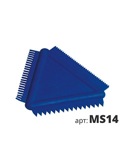 STM Decor Скребок-гребенка треугольный MS14
