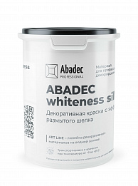 ABADEC WHITENESS SILK  Декоративная краска с эффектом размытого шелка